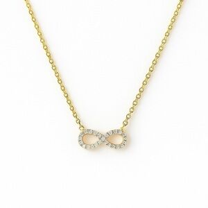 ⚜️ Gold and Silver Infinity Necklace